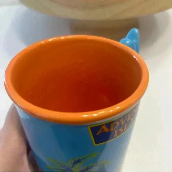 Adventure Island Florida Coffee Mug SURF BOARD HANDLE COFFEE Cup 16oz - Picture 5 of 6